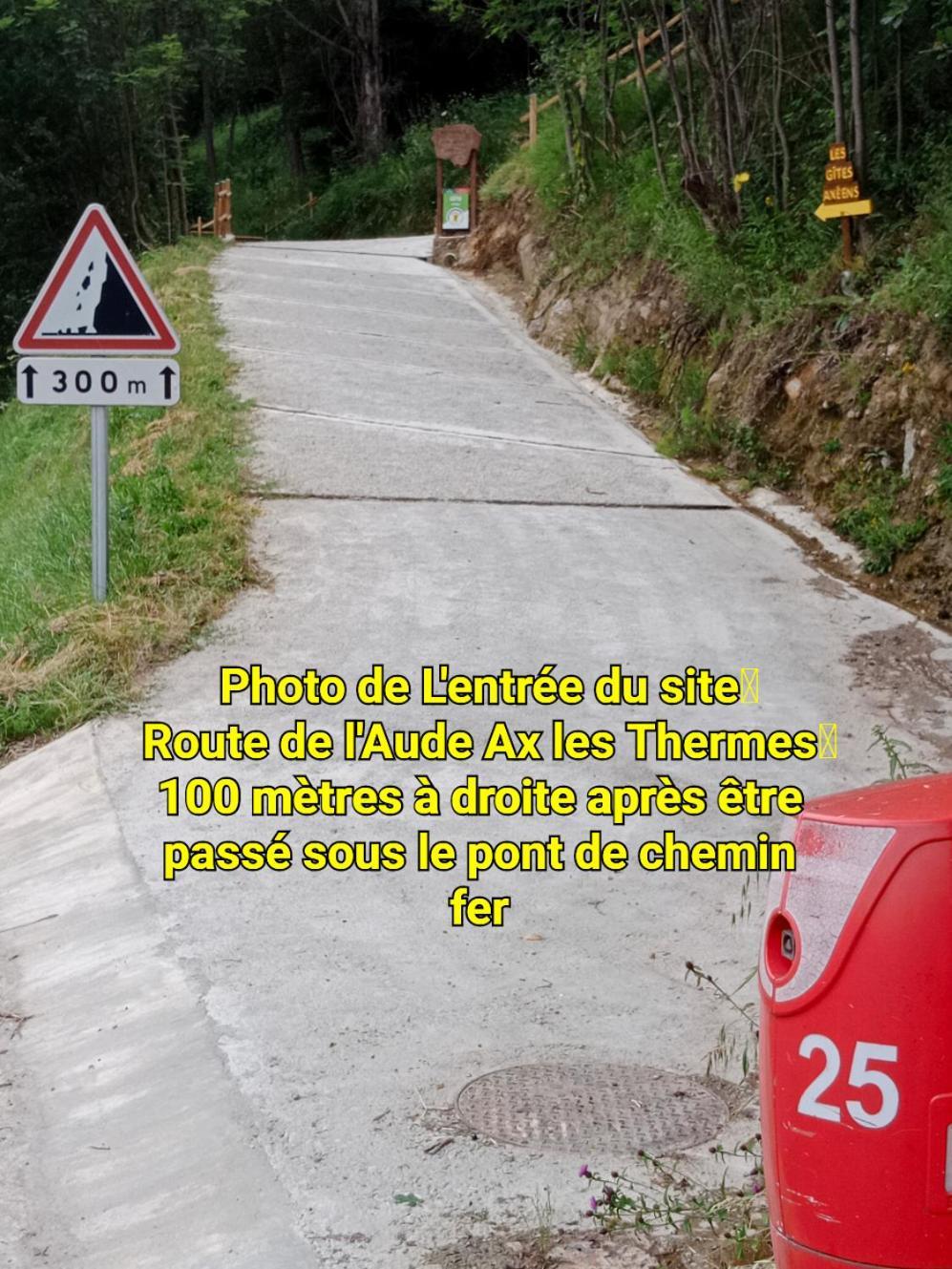 Les Gites Axeens 阿克斯莱泰尔姆 外观 照片